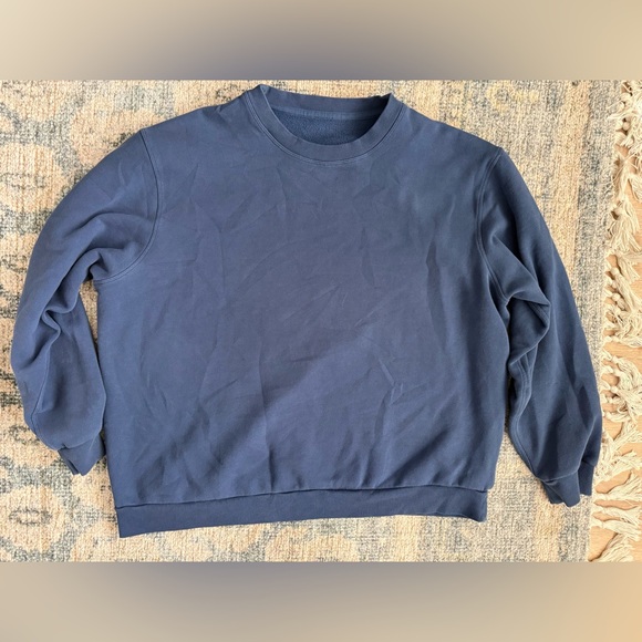 lululemon athletica Other - Lululemon Steady State Crew in Blue Twill XL Excellent Condition